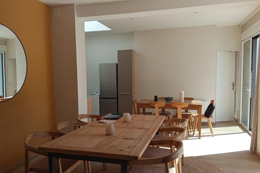 Large house terrace entrance Le Touquet