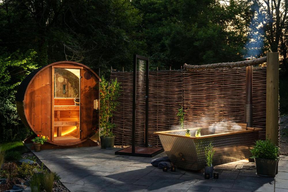 The Pigsty and Spa Garden at Tregoose Old Mill