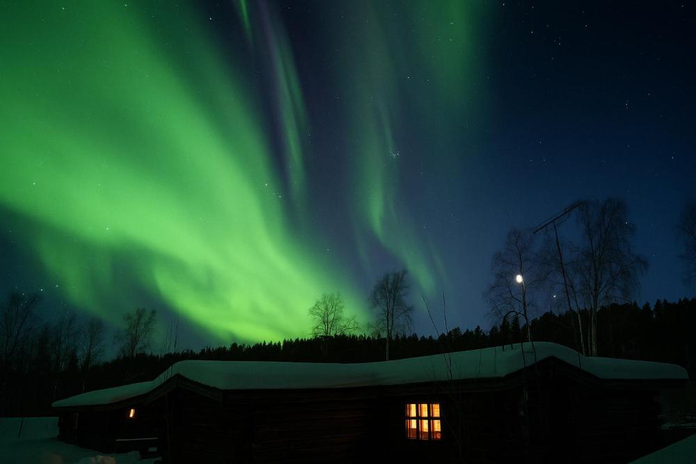 Villa Tolonen a beautiful log villa by the Ivalo River