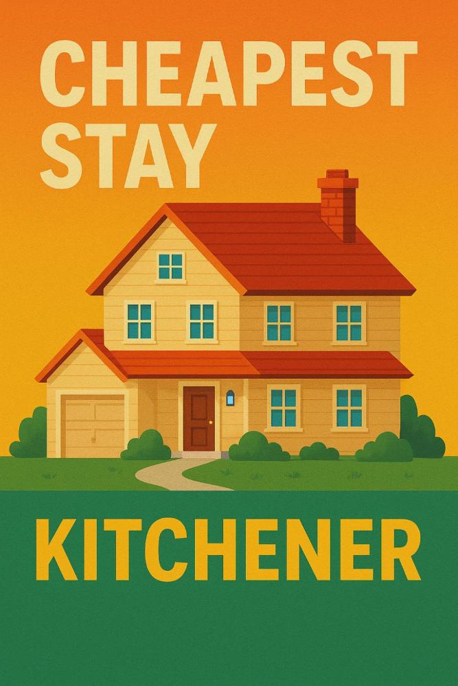 YKF Airport Home-FREE FAST WIFI-FREE PARKING